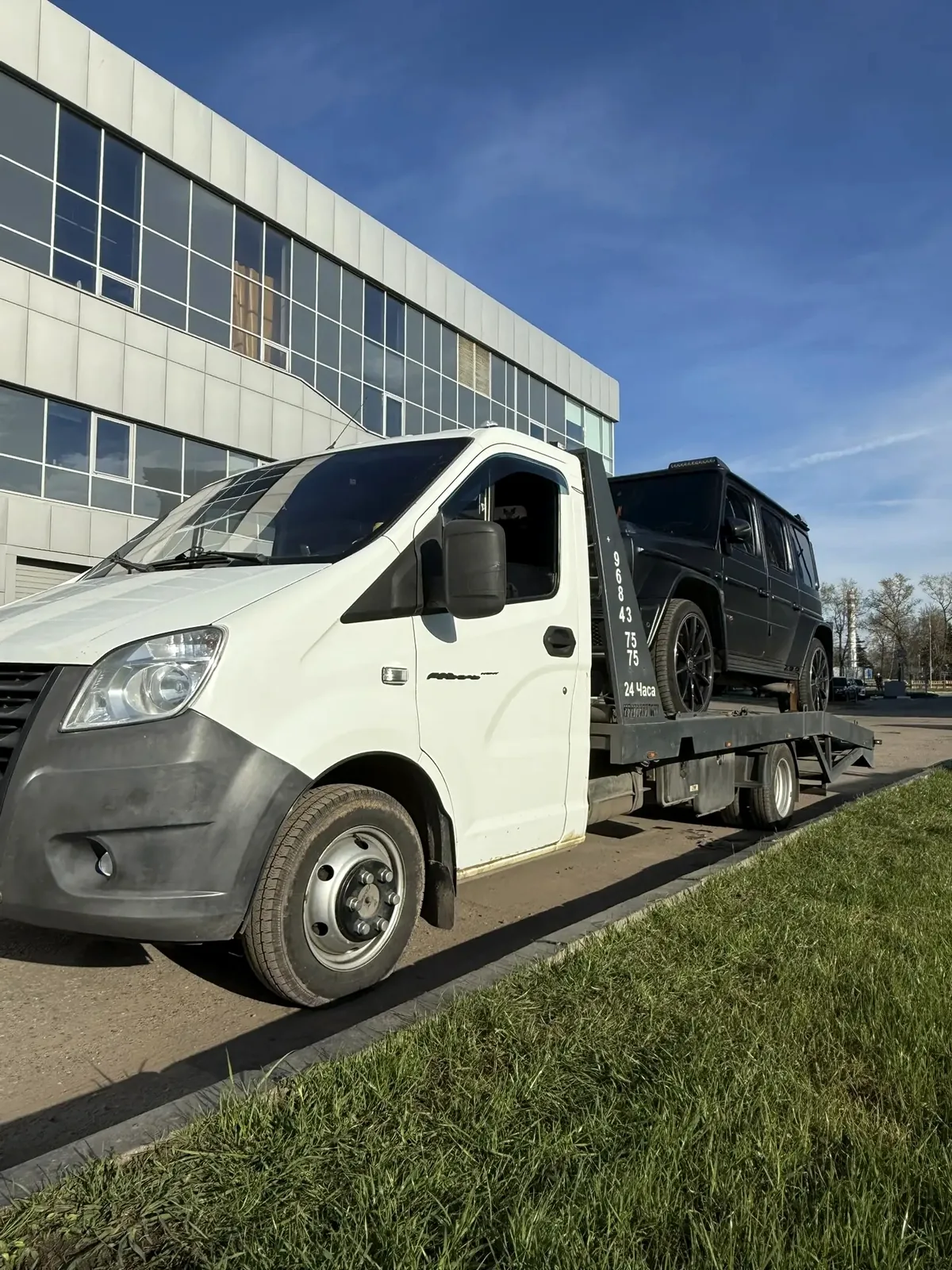 Работа с внедорожником